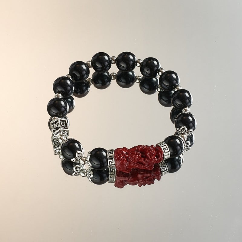 Xiaohongshu'S Popular Gradient Glass Butterfly Bracelet, High-End Super Fairy Bow Bracelet, Niche Design For Besties - Image 1